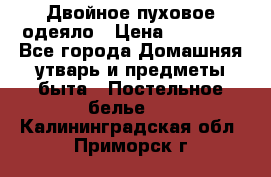 Двойное пуховое одеяло › Цена ­ 10 000 - Все города Домашняя утварь и предметы быта » Постельное белье   . Калининградская обл.,Приморск г.